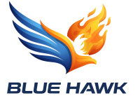 Blue Hawk Logo vFx